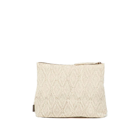 Meena Small Pouch // Grey Diamond