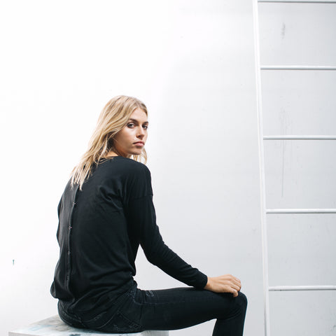 Kennedy Long Sleeve // Black