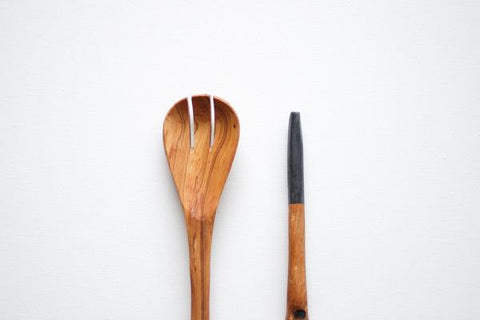 Kuni Utensil Set // Black // BADALA // Society B - Fair Trade Products and Gifts that Give Back