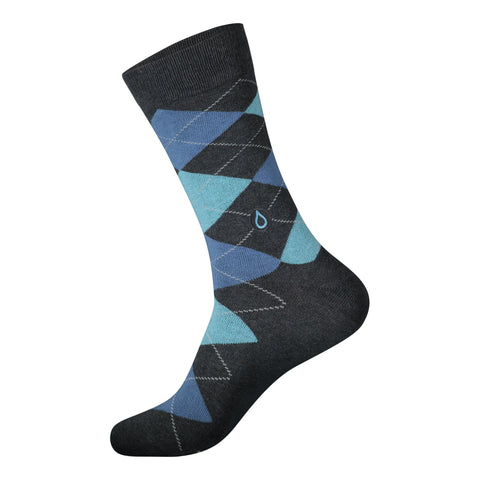 Socks to Give Clean Water Blue - Society B